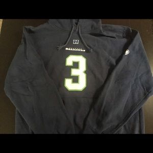 Russell Wilson Seattle Seahawks hoodie size M